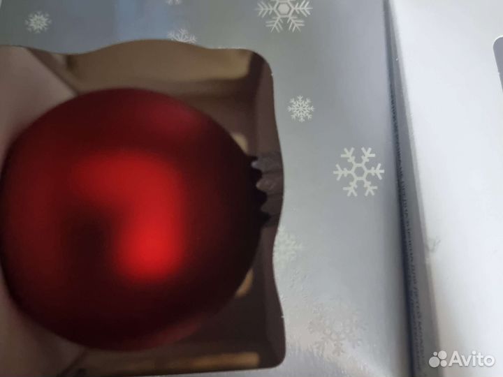 Новогодние шары стекло