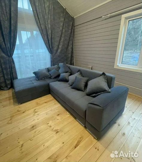 Угловой диван Норд графит от производителя