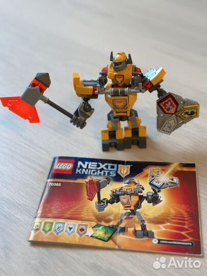 Lego lego Nexo Knights 70365 Боевые доспехи Акселя
