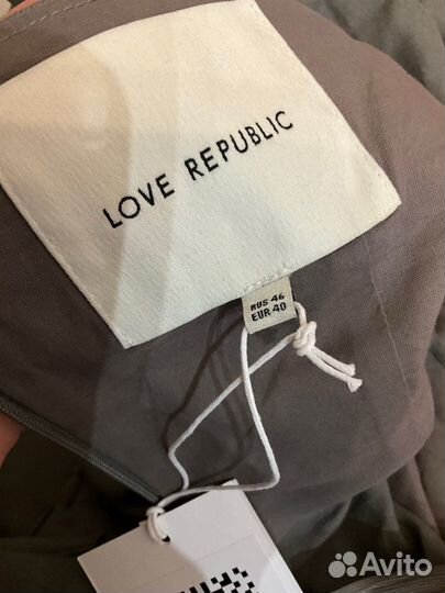 Комбинезен льняной женский Love Republic новый