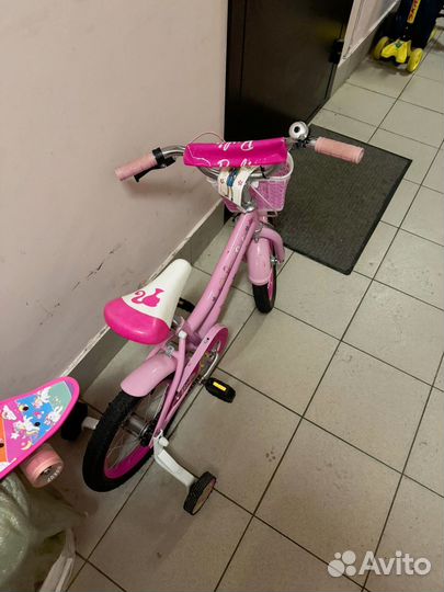 Детский велосипед Барби 14 дюймов