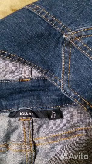 Джинсовый комбинезон для беременных, 2шт