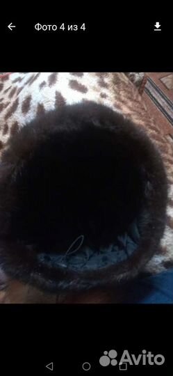 Шапка норковая женская