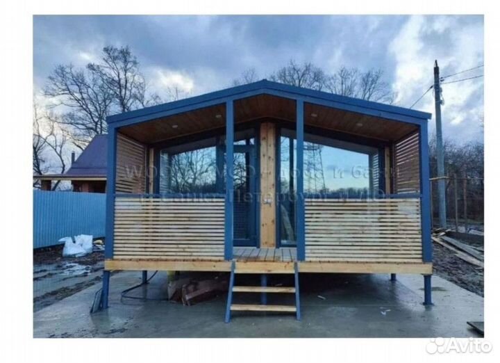 Дом 7х4.8 с доставкой Барнхаус Артикул 111-70/CR15