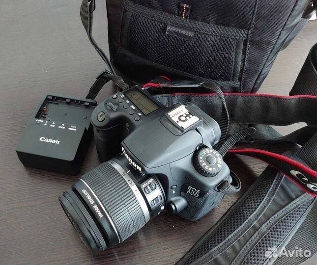 Фотоаппарат Canon EOS 60D + объективы