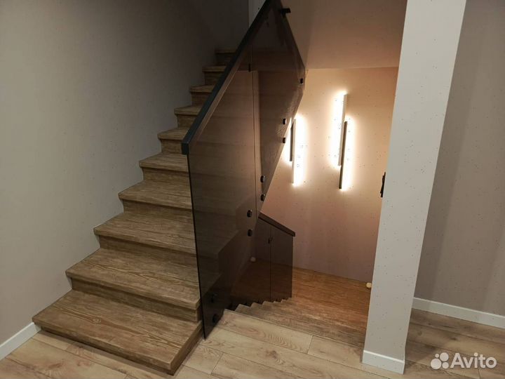 Перила из стекла Ограждения стеклянный