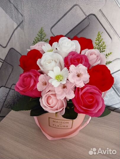 Мыльные розы букеты