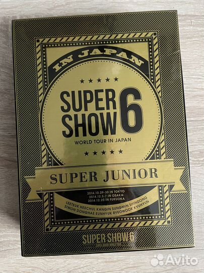 Super Junior - Super Show 6 in Japan DVD