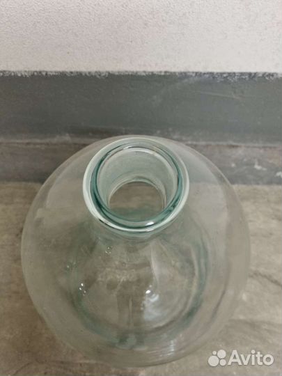 Бутылка, стеклянная бутыль, 20л