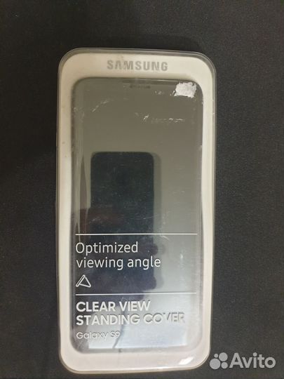 Чехол для samsung galaxy S9 clear view standing