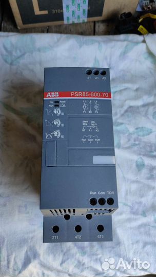 Софтстартер, частотный преоброватель