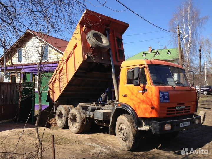 Песок щебень гравий отсев щпс пгс доставка