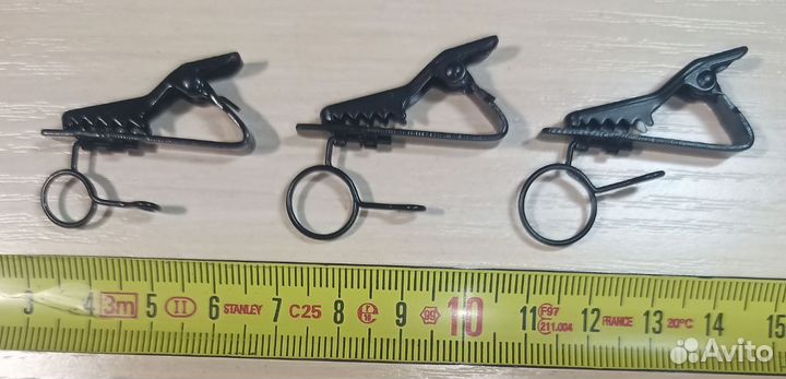 Зажимы для петличных микрофонов