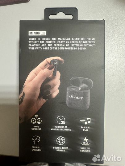 Наушники Marshall minor 3