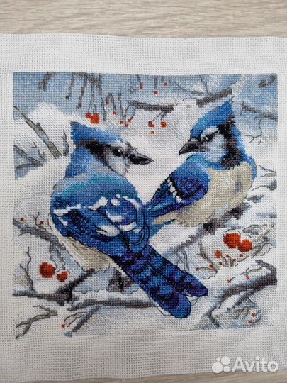 Остатки от набора для вышивания риолис