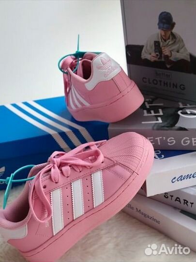 Adidas Superstar XLG Pink Оригинал