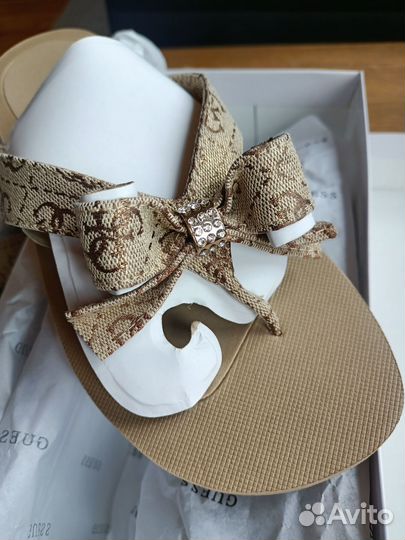 Guess оригинал шлепки вьетнамки