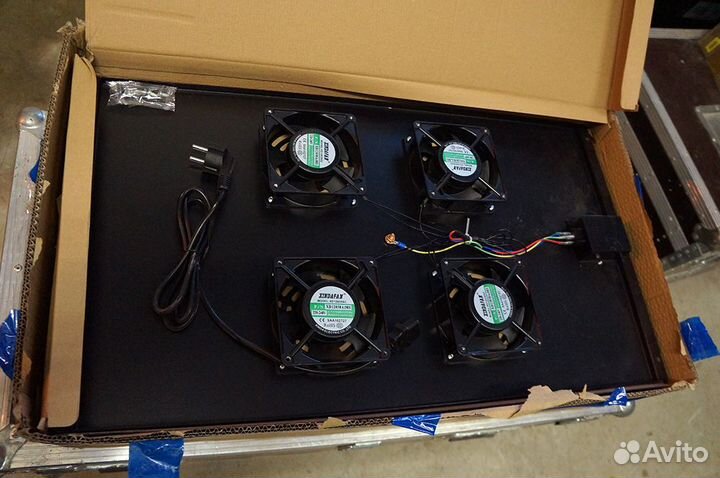 Вентиляторный модуль Cabeus tray-100-BK