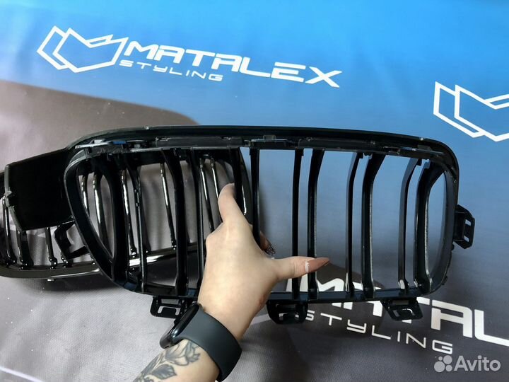 Решетка радиатора BMW F30 M глянец