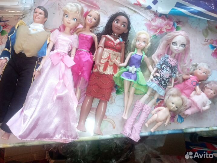 Рапунцель, мх, Тиана, Эльза, Барби невеста