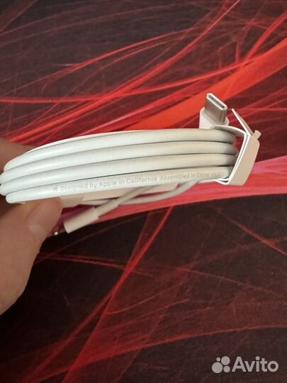 Оригинальный кабель type c lightning