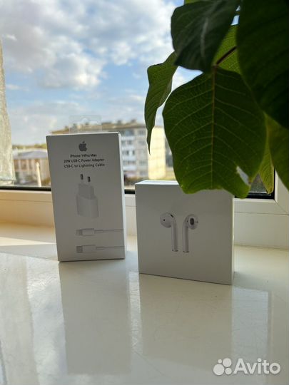 Беспроводные Наушники Airpods 2