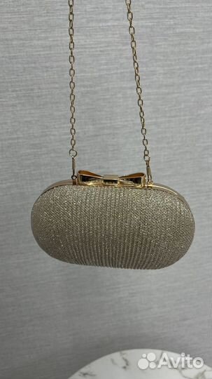 Сумка клатч на цепочке
