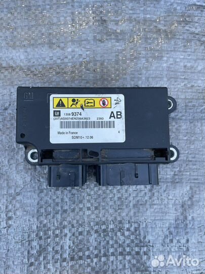 Блок управления AIR BAG Chevrolet Cruze