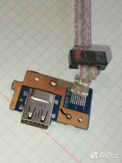 Плата USB Dell 15R 5537, 075PM1