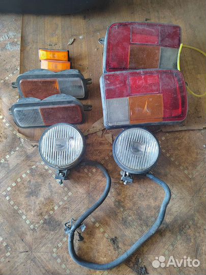 Противотуманки, фары, габариты, ваз 2121 niva