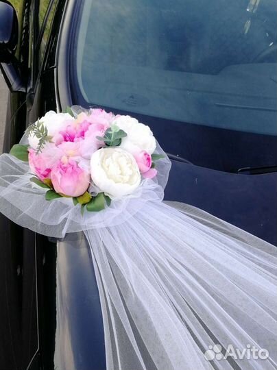 Свадебные украшения для автомобилей