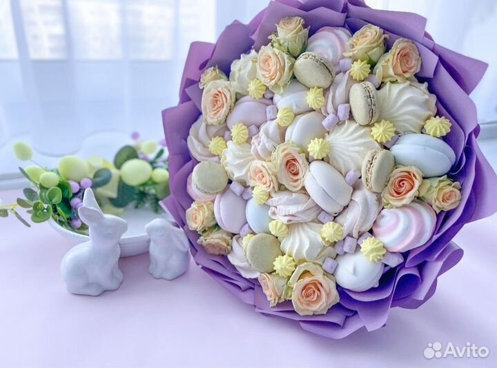 Съедобные букеты для женщин