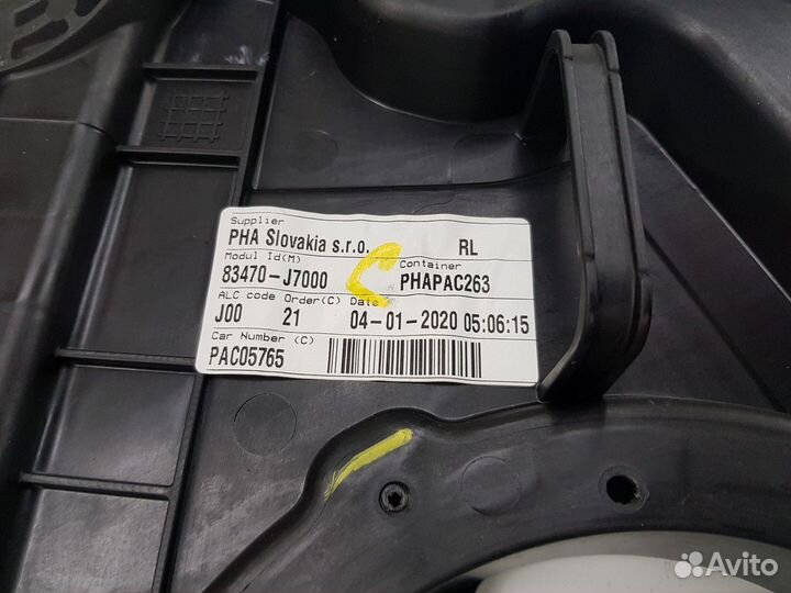 Стеклоподъемник задней левой двери (Kia Ceed III)