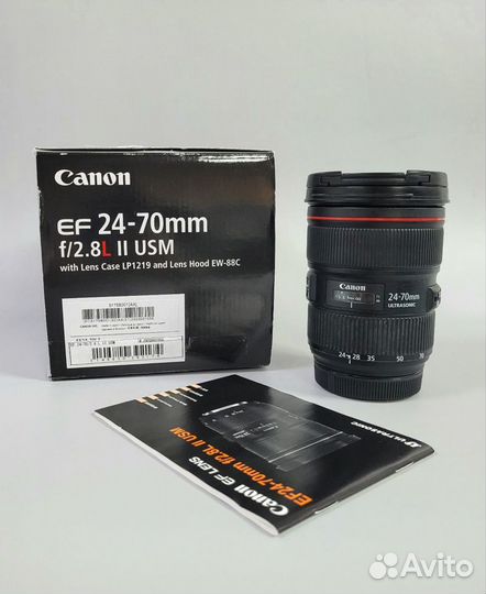 Объектив Canon EF 24-70mm f/2.8 L II USM
