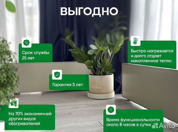 Обогреватель керамический 150 Вт