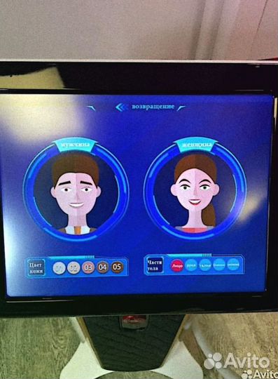 Лазерный аппарат для удаления волос 800Вт