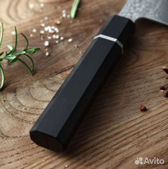 Нож-Кливер xinzuo 7 дюймов. 67 слоев