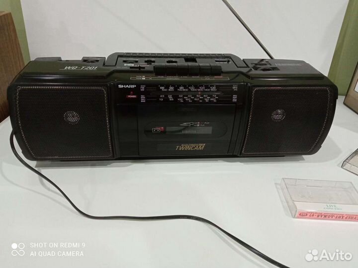 Двухкассетник (Twin) Sharp WQ-T201
