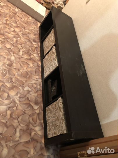 Стеллаж IKEA билли бу черный