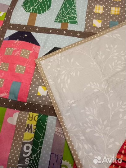 Детское лоскутное одеяло
