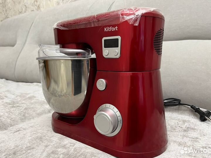 Миксер Kitfort кт-1308-1, Red планетарный