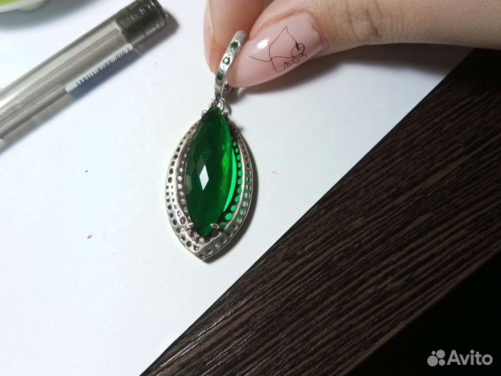 Серьги серебро