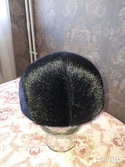 Меховая мужская кепка