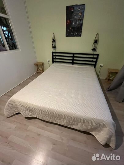 Кровать двухспальная 160 200 деревянная бу