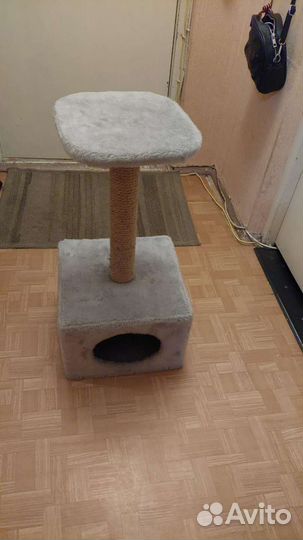 Домик для кошки с когтеточкой бу