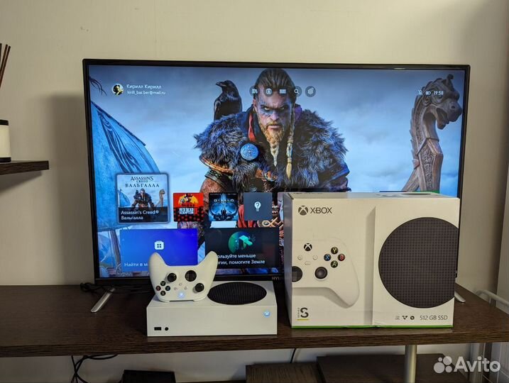 Xbox series S + Assasin Creed Valhalla+ RDR2