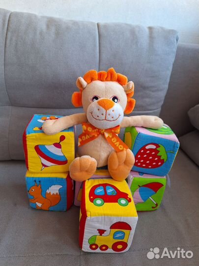 Мягкие кубики большие 1010