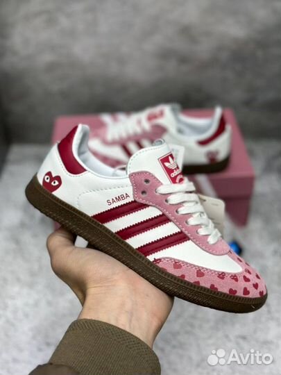 Кроссовки женские Adidas Samba Rose Valentine Day