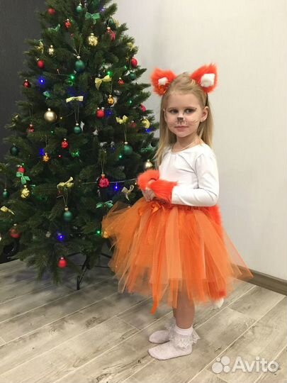 Костюм лисы (рост 110-116) аренда
