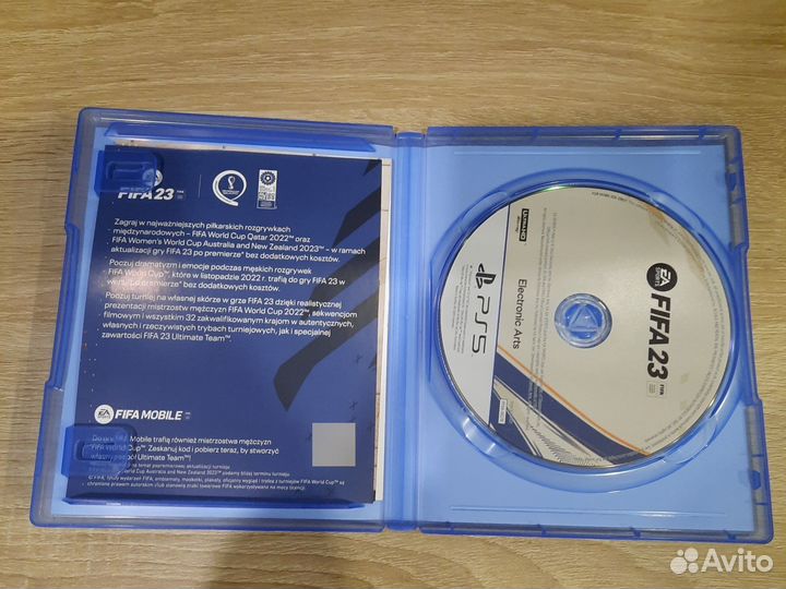 Fifa 23 ps5 диск